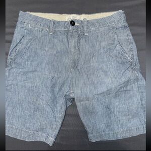 Light Blue H&M Mens Shorts Size 30